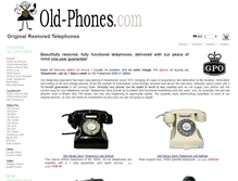 Tablet Screenshot of old-phones.com